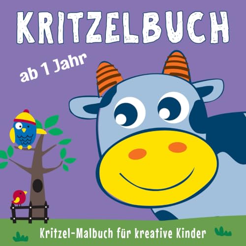 Kritzelbuch ab 1 Jahr: Mein erstes dickes Kinder Kritzel-Malbuch mit 50 tollen Motiven zum Ausmalen, Kritzeln und Förderung der Kreativität für Mädchen und Jungen Kritzelbuch ab 1 Jahr: Mein erstes dickes Kinder Kritzel-Malbuch mit 50 tollen Motiven zum Ausmalen, Kritzeln und Förderung der Kreativität für Mädchen und Jungen