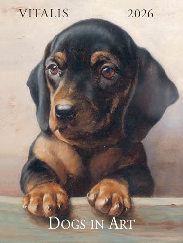 Dogs in Art 2026: Minikalender von Vitalis Prag