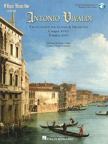 Vivaldi Two Concerti for Guitar Lute & Orchestra: C Major, Rv425 F. V/1; D Major, Rv93 F. XII/15 Vivaldi Two Concerti for Guitar Lute & Orchestra: C Major, Rv425 F. V/1; D Major, Rv93 F. XII/15
