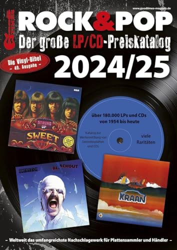 Der große Rock & Pop LP/CD Preiskatalog 2024/25 von NikMa-Musikbuch Verlag