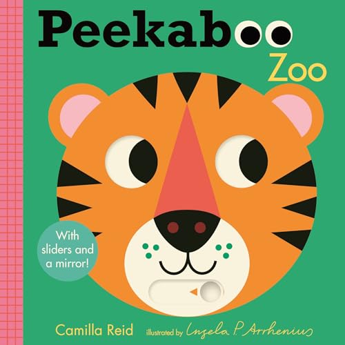 Peekaboo: Zoo: (An Interactive Board Book for Babies & Toddlers with Mirror & Sliders to Push, Pull, or Turn. Cute Zoo Animal Artwork Includes a Rhino, Hippo, Camel, & More.) (Peekaboo You) von Candlewick Press (MA)