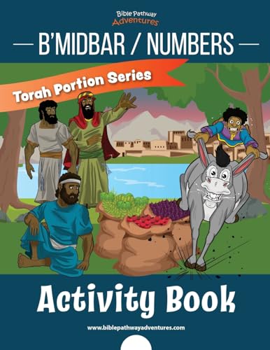 B'midbar / Numbers Activity Book: Torah Portions for Kids von Bible Pathway Adventures