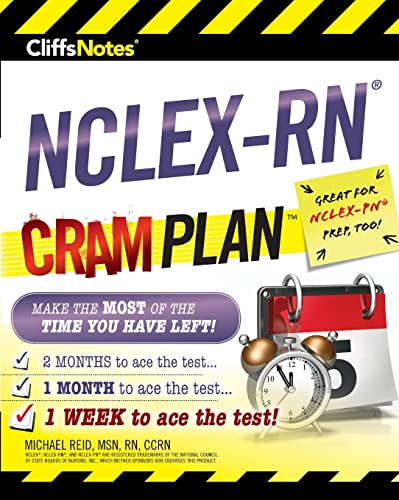 CliffsNotes NCLEX-RN Cram Plan: Illustrated Edition (CliffsNotes Cram Plan) von Cliffs Notes