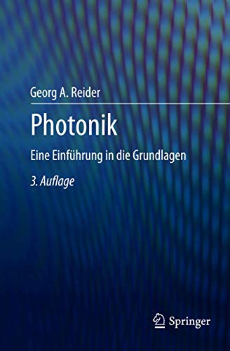 Photonik: Eine Einführung in die Grundlagen von Springer
