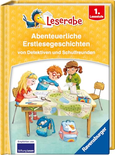 Abenteuerliche Erstlesegeschichten von Detektiven und Schulfreunden - Miniausgabe - Erstlesebuch für Kinder ab 6 Jahren