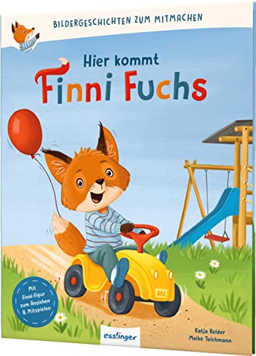 Bildergeschichten zum Mitmachen: Hier kommt Finni Fuchs: Mit Finni-Anziehpuppe & Suchbildern