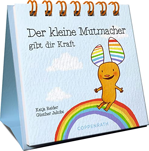 Der kleine Mutmacher gibt dir Kraft (Mini-Spiralaufsteller)