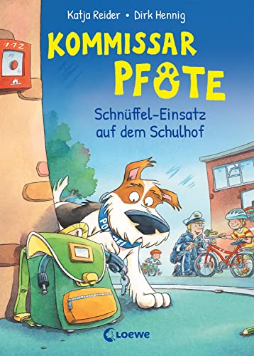 Kommissar Pfote (Band 3) - Schnüffel-Einsatz auf dem Schulhof: Begleite den beliebten Hunde-Held bei seiner Spurensuche - Lustiger Kinderkrimi zum Vorlesen und ersten Selberlesen ab 6 Jahren