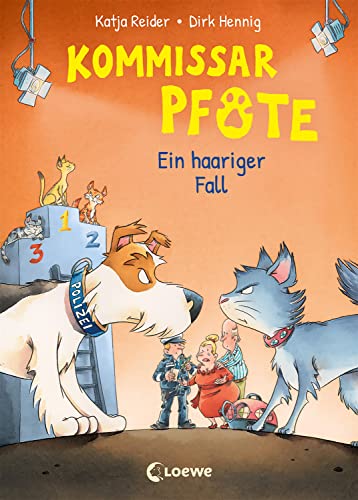 Kommissar Pfote (Band 4) - Ein haariger Fall: Begleite den beliebten Hunde-Held bei seiner Spurensuche - Lustiger Kinderkrimi zum Vorlesen und ersten Selberlesen ab 6 Jahren von LOEWE