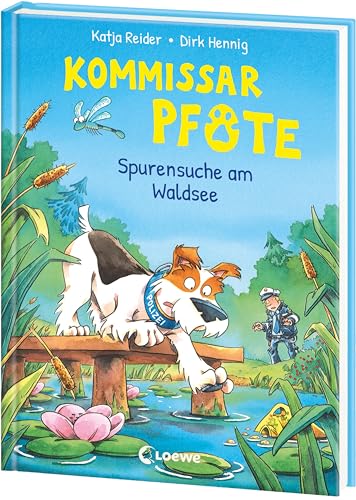 Kommissar Pfote (Band 7) - Spurensuche am Waldsee: Begleite den beliebten Hunde-Held bei seiner Spurensuche - Lustiger Kinderkrimi zum Vorlesen und ersten Selberlesen ab 6 Jahren