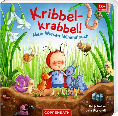 Kribbelkrabbel!: Mein Wiesen-Wimmelbuch: Wimmelspaß und Vorlesegeschichte in einem, mit Panoramaseite, ab 18 Monate Kribbelkrabbel!: Mein Wiesen-Wimmelbuch: Wimmelspaß und Vorlesegeschichte in einem, mit Panoramaseite, ab 18 Monate