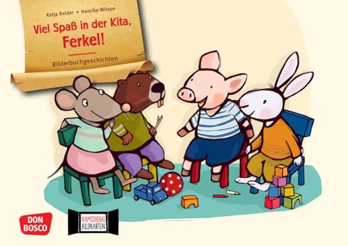 Viel Spaß in der Kita, Ferkel! Kamishibai Bildkartenset: Entdecken - Erzählen - Begreifen: Bilderbuchgeschichten. Abenteuer Kita-Start: eine ... für unser Erzähltheater)