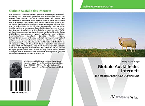 Globale Ausfälle des Internets: Die größten Angriffe auf BGP und DNS von AV Akademikerverlag