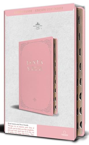 Biblia Rvr 1960 Letra Grande Tamaño Manual, Piel Rosada Con Índice / Spanish Bible Rvr 1960 Handy Size Large Print Leathersoft Pink with Index Biblia Rvr 1960 Letra Grande Tamaño Manual, Piel Rosada Con Índice / Spanish Bible Rvr 1960 Handy Size Large Print Leathersoft Pink with Index von Origen