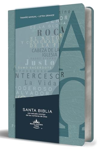 Biblia RVR 1960 letra grande tamaño manual, simil piel azul Alpha Omega con nombres de Dios / Spanish Bible RVR 1960 Handy Size Large Print ... piel azul alpha omega con nombres de dios Biblia RVR 1960 letra grande tamaño manual, simil piel azul Alpha Omega con nombres de Dios / Spanish Bible RVR 1960 Handy Size Large Print ... piel azul alpha omega con nombres de dios von Origen
