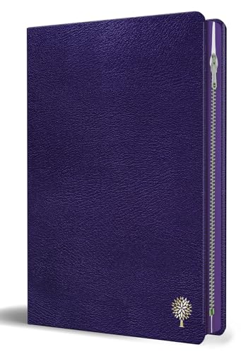 Biblia Reina Valera 1960 Tamaño grande, letra grande piel morada con cremallera / Spanish Holy Bible RVR 1960 Large Size Large Print Purple Leather with Zipper Biblia Reina Valera 1960 Tamaño grande, letra grande piel morada con cremallera / Spanish Holy Bible RVR 1960 Large Size Large Print Purple Leather with Zipper