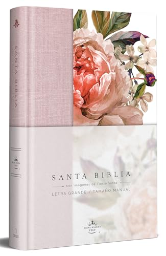 Biblia Reina Valera 1960 letra grande. Tapa Dura, Tela rosada con flores, tamaño manual / Bible RVR 1960. Handy Size, Large Print, Hardcover, Pink: ... 1960, Pink, rosada con flores, Tamano Manual Biblia Reina Valera 1960 letra grande. Tapa Dura, Tela rosada con flores, tamaño manual / Bible RVR 1960. Handy Size, Large Print, Hardcover, Pink: ... 1960, Pink, rosada con flores, Tamano Manual von Origen