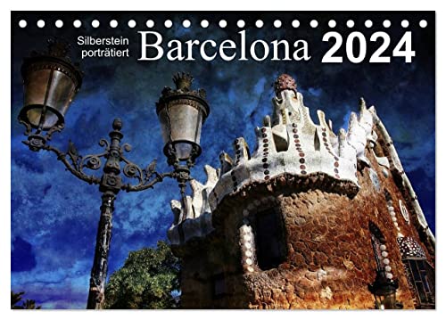 Barcelona (Tischkalender 2024 DIN A5 quer), CALVENDO Monatskalender