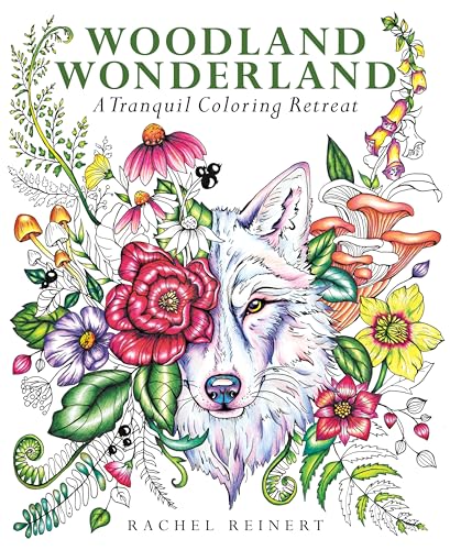 Woodland Wonderland: A Tranquil Coloring Retreat (Coloring Wonderland)