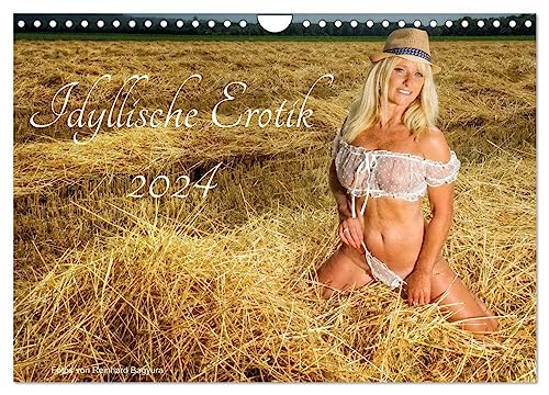 Idyllische Erotik (Wandkalender 2024 DIN A4 quer), CALVENDO Monatskalender