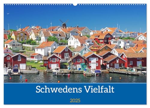 Schwedens Vielfalt (Wandkalender 2025 DIN A2 quer), CALVENDO Monatskalender von CALVENDO