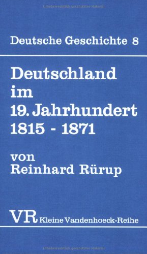 Deutschland im 19. Jahrhundert 1815–1871: 1815–1871 (Diskursgeschichte Der Medien Nach 1945, 1497, Band 1497)