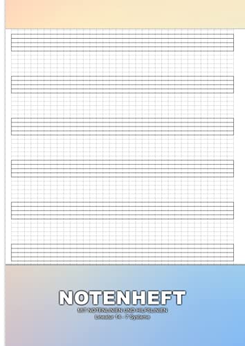 Notenheft MIT Notenlinien Und Hilfslinien: A4 Für Das Gleichmäßige Schreiben Und Lernen Von Noten - 28 Seitiges Notenlinienheft A4 MIT Hilfslinien ... Und Lernen Von Noten Und Kompositionen Notenheft MIT Notenlinien Und Hilfslinien: A4 Für Das Gleichmäßige Schreiben Und Lernen Von Noten - 28 Seitiges Notenlinienheft A4 MIT Hilfslinien ... Und Lernen Von Noten Und Kompositionen