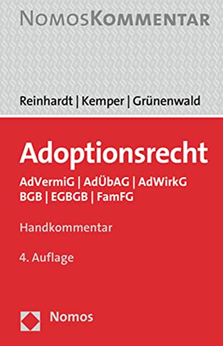 Adoptionsrecht: AdVermiG | AdÜbAG | AdWirkG | BGB | EGBGB | FamFG