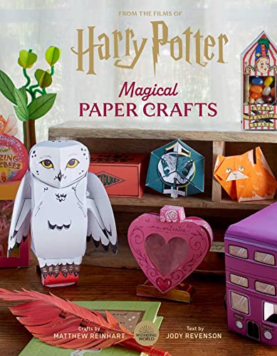 Harry Potter: Magical Paper Crafts: 24 Official Creations Inspired by the Wizarding World (Reinhart Studios) von INSIGHT EDITIONS USA