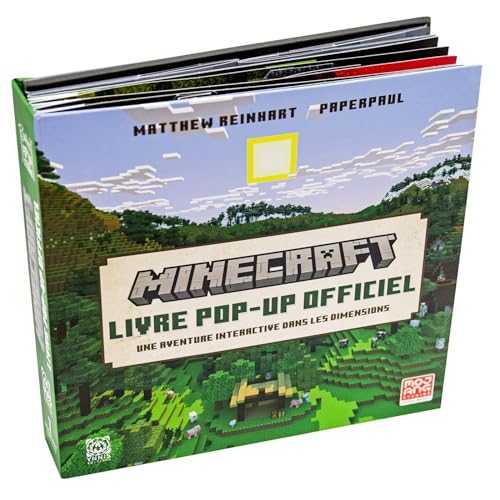 MineCraft, le pop-up officiel: Livre pop-up officiel. Une aventure, interactive dans les dimensions von YNNIS