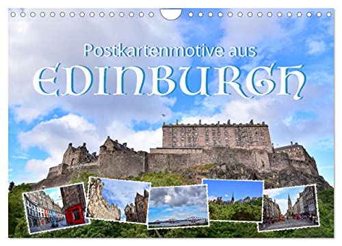 Postkartenmotive aus Edinburgh (Wandkalender 2025 DIN A4 quer), CALVENDO Monatskalender von CALVENDO