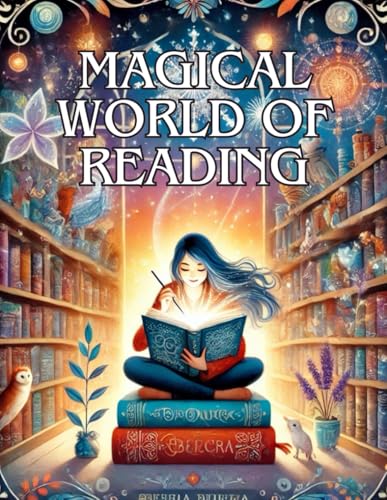 Coloring Book: Magical World of Reading von Independently published