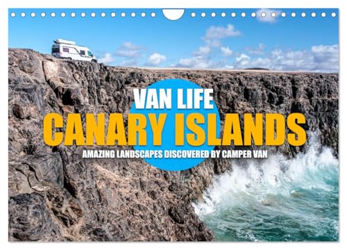 CANARY ISLANDS by CAMPER VAN (Wall Calendar 2025 DIN A4 Landscape), CALVENDO 12 Month Wall Calendar von CALVENDO