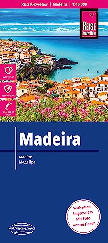 Reise Know-How Landkarte Madeira (1:45.000): reiß- und wasserfest (world mapping project)