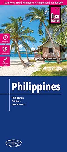 Reise Know-How Landkarte Philippinen / Philippines (1:1.200.000): reiß- und wasserfest (world mapping project) von Reise Know-How Verlag Peter Rump GmbH