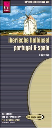 Iberische Halbinsel 1 : 900 000