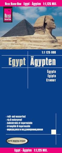 Reise Know-How Landkarte Ägypten (1:1.125.000): world mapping project