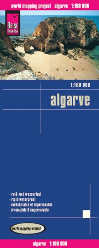 Reise Know-How Landkarte Algarve (1:100.000): world mapping project: Reiß- u. wasserfest (Algarve: RESIE.0140)