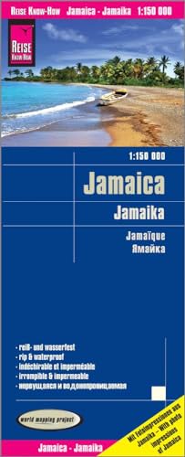 Reise Know-How Landkarte Jamaika / Jamaica (1:150.000): reiß- und wasserfest (world mapping project) von Reise Know-How Rump GmbH