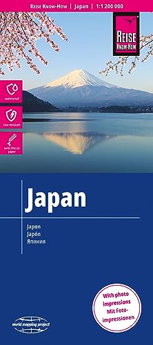 Reise Know-How Landkarte Japan (1:1.200.000): reiß- und wasserfest (world mapping project) von Reise Know-How Rump GmbH
