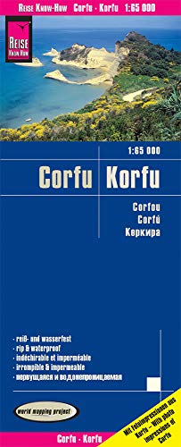 Reise Know-How Landkarte Korfu / Corfu (1:65.000): world mapping project