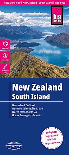 Reise Know-How Landkarte Neuseeland, Südinsel (1:550.000): world mapping project: reiß- und wasserfest (world mapping project) von Reise Know-How Rump GmbH