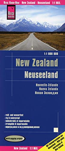 Reise Know-How Landkarte Neuseeland / New Zealand (1:1.000.000): world mapping project