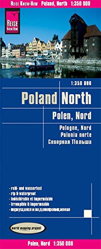 Reise Know-How Landkarte Polen, Nord / Poland, North (1:350.000): world mapping project