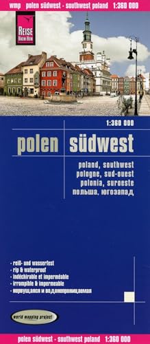 Reise Know-How Landkarte Polen, Südwest (1:360.000): world mapping project
