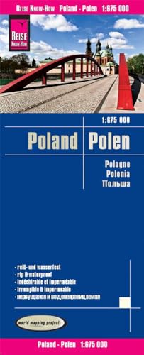 Reise Know-How Landkarte Polen / Poland (1:675.000): world mapping project