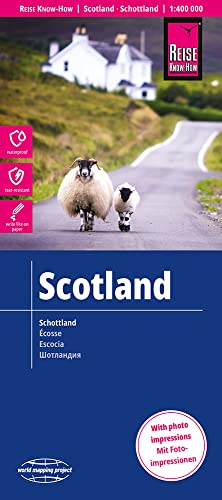 Reise Know-How Landkarte Schottland / Scotland (1:400.000): reiß- und wasserfest (world mapping project)