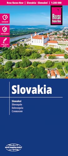 Reise Know-How Landkarte Slowakei / Slovakia (1:280.000): reiß- und wasserfest (world mapping project)