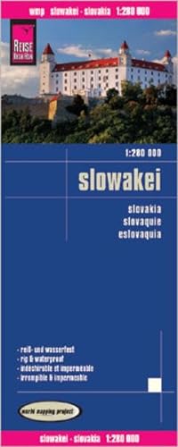 Reise Know-How Landkarte Slowakei (1:280.000): world mapping project: World Mapping Project. Reiß- und wasserfest