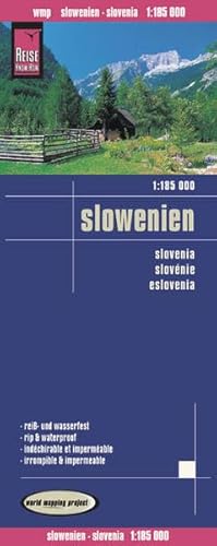 Reise Know-How Landkarte Slowenien (1:185.000): world mapping project: Reiß- und wasserfest